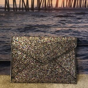 BRAND NEW Rebecca Minkoff Sparkle Clutch